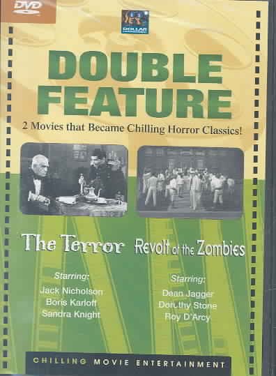 DOUBLE FEATURE: The Terror/Revolt of the Zombies cover