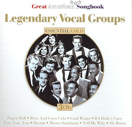 Legendary Vocal Groups cover