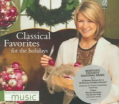 Martha Stewart Living Music: Classical Favorites For The Holidays cover