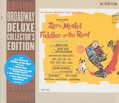 Fiddler on the Roof (Deluxe Edition) (1964 Original Broadway Cast) cover