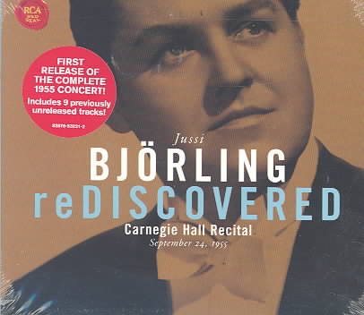Bjoerling reDiscovered cover
