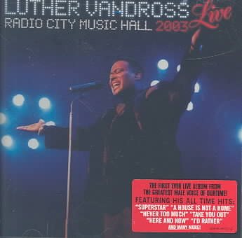 Live at Radio City Music Hall 2003 cover