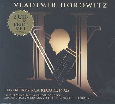 Horowitz: Legendary RCA Recordings cover