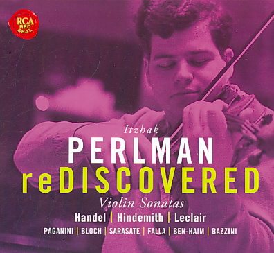 Perlman Rediscovered cover