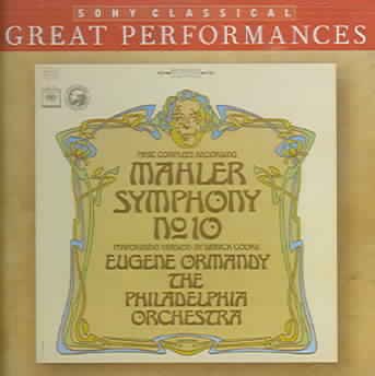 Mahler: Symphony No. 10 in F-Sharp Minor cover