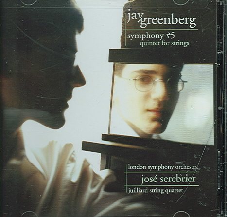 Jay Greenberg: Symphony No. 5; Quintet for Strings cover
