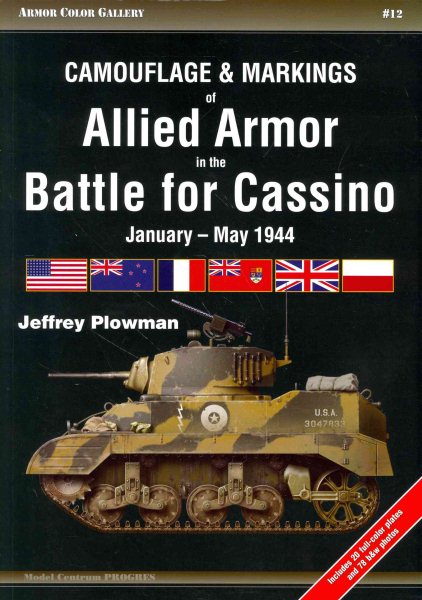 Camouflage and Markings of Allied Armor in the Battle for Cassino, January-May 1944 (Armor Color Gallery) cover