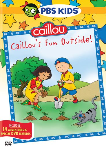 Caillou's Fun Outside! cover