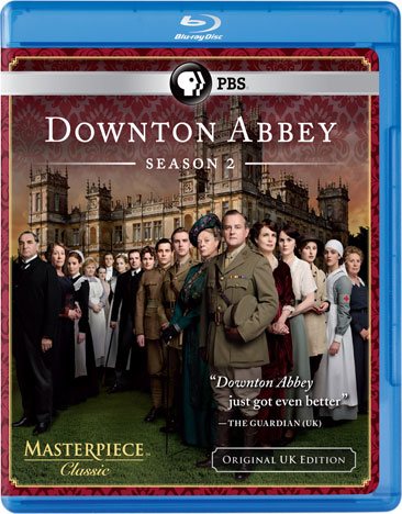 Masterpiece Classic: Downton Abbey Season 2 (Original U.K. Edition) [Blu-ray] cover