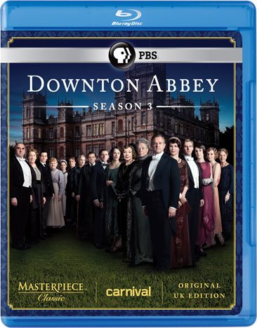 Masterpiece Classic: Downton Abbey, Season 3 [Blu-ray] cover