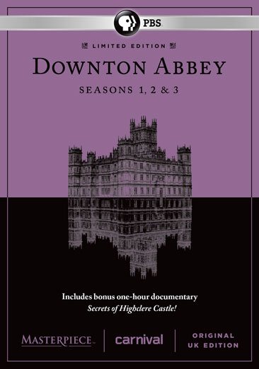 Masterpiece: Downton Abbey Seasons 1, 2 & 3 Deluxe Limited Edition (Bonus: Secrets of Highclere Castle) cover