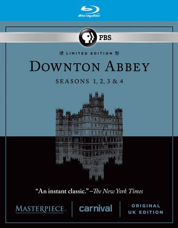 Masterpiece: Downton Abbey Seasons 1, 2, 3, & 4 [Blu-ray]
