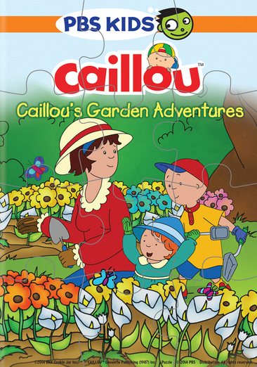 Caillou: Caillou's Garden Adventures & Puzzle cover