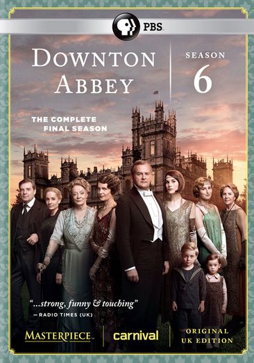 Masterpiece: Downton Abbey Season 6 cover