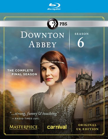 Downton Abbey: Season 6 (The Final Season) [Blu-ray] cover