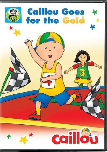 Caillou: Caillou Goes for the Gold DVD cover