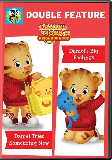 Daniel Tiger's Neighborhood: Daniel Tries Something New and Daniel's Big Feelings DVD cover
