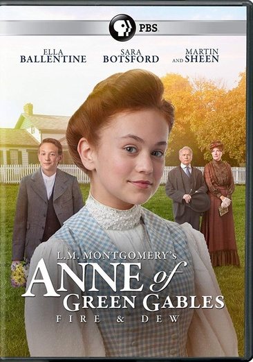 L.M. Montgomery's Anne of Green Gables Fire and Dew DVD cover