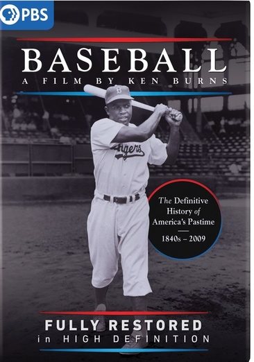 Baseball: A Film by Ken Burns Fully Restored in High Definition DVD cover