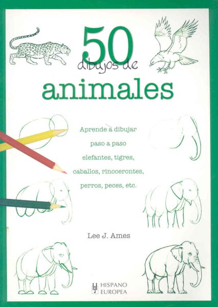 50 dibujos de animales (Spanish Edition) cover