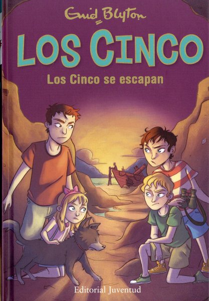 Los Cinco se escapan (Los Cinco / Famous Five) (Spanish Edition) cover