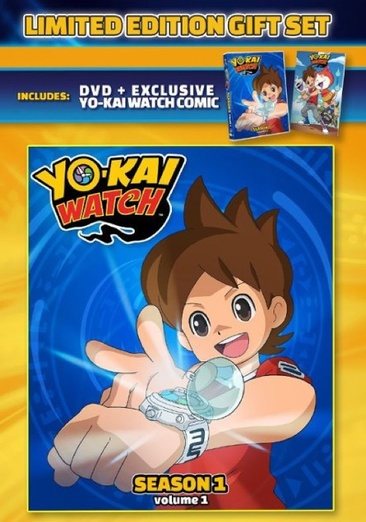 Yo-kai Watch: Season 1 Volume 1 Gift Set with Exclusive Comic Book cover