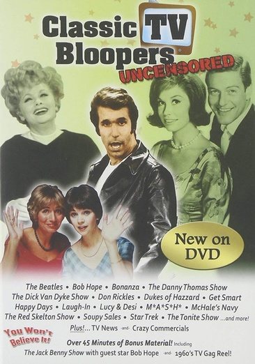 Classic TV Bloopers: Uncensored cover