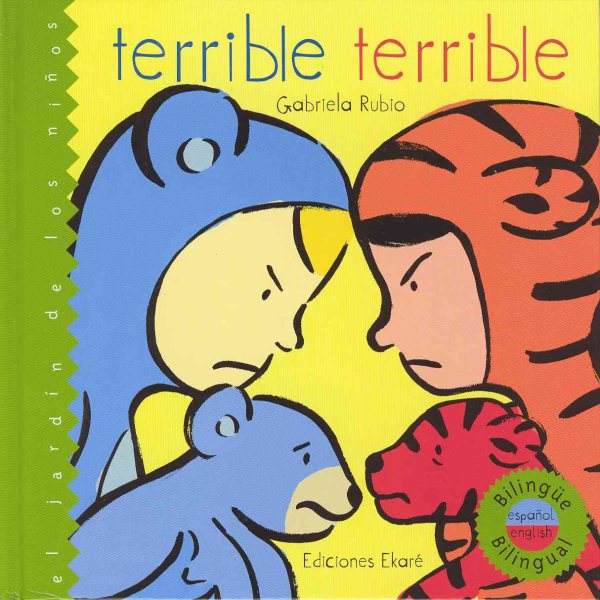 Terrible terrible (Jardín de libros) (Spanish and English Edition)