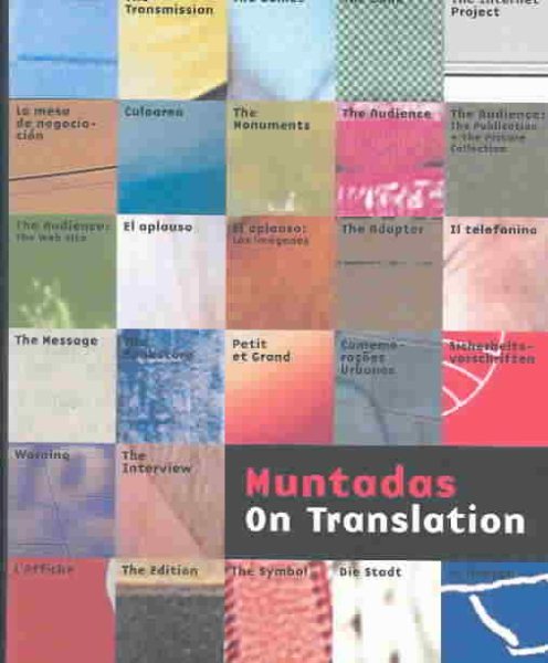 Antoni Muntadas: On Translation cover