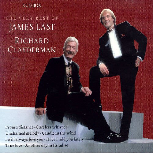 The Very Best of James Last Richard Clayderman - Set of 3 cd cover