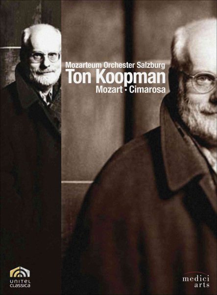 Ton Koopman: Mozart and Cimarosa cover
