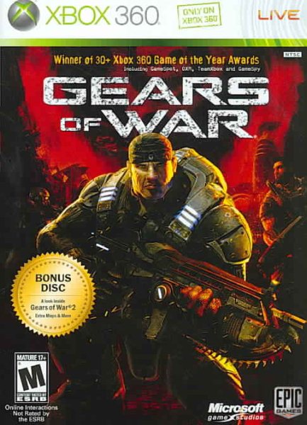 Gears of War (2-Disc Edition) -Xbox 360 cover