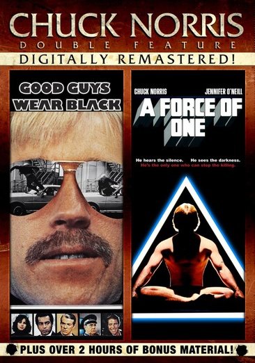 Chuck Norris Double Feature: Good Guys Wear Black & A Force of One cover