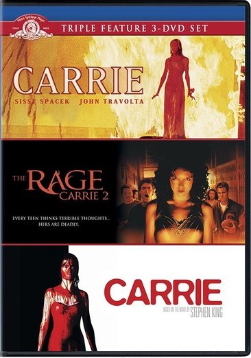 Carrie Triple Feature (Carrie / Carrie 2 / Carrie: 2002) cover