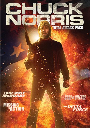Chuck Norris: Total Attack Pack (Lone Wolf McQuade / Missing in Action / Code of Silence / The Delta Force) cover