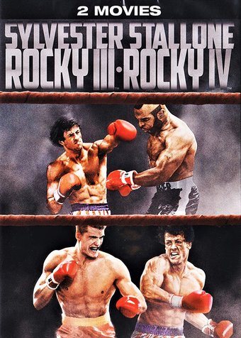 Sylvester Stallone Rocky III / Rocky IV (2 DVD Set) cover