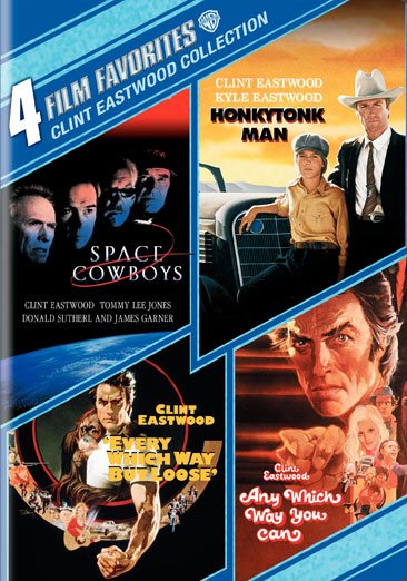 4 Film Favorites: Clint Eastwood (Space Cowboys, Honkytonk Man, Every Which Way But Loose, Any Which Way You Can) cover