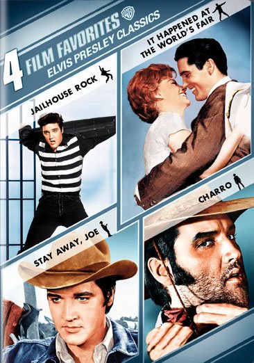 Elvis Presley Classics: 4 Film Favorites (Jailhouse Rock / It Happened at the World's Fair / Stay Away Joe / Charro) cover