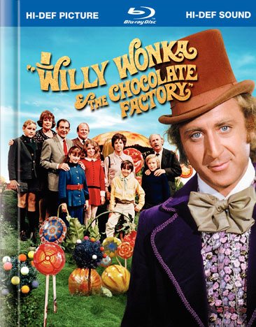 Willy Wonka & the Chocolate Factory (Blu-ray Book Packaging) cover