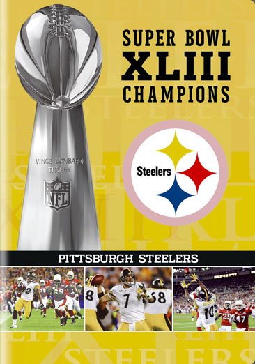 NFL Super Bowl XLIII: Pittsburgh Steelers Champions DVD cover