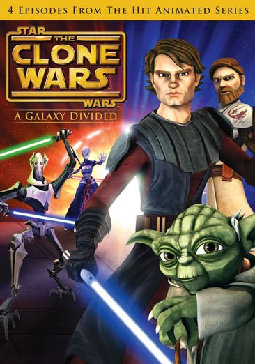 Star Wars: The Clone Wars - A Galaxy Divided -Season 1, Vol. 1 cover