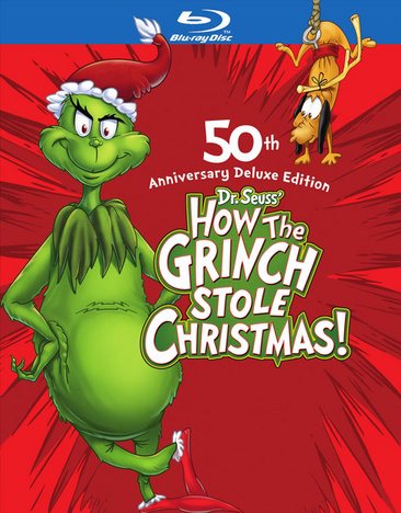 How Grinch Stole Xmas:50th Ann. DE (BD) [Blu-ray] cover