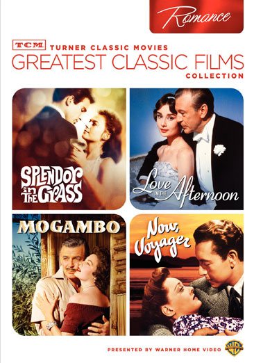 TCM Greatest Classic Films Collection: Romance (Splendor in the Grass / Love in the Afternoon / Mogambo / Now Voyager) [DVD] cover