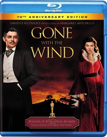 Gone with the Wind (70th Anniversary Edition) [Blu-ray] cover
