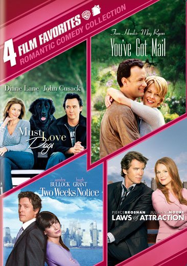 4 Film Favorites: Romantic Comedies (Laws of Attraction, Must Love Dogs, Two Weeks Notice, You've Got Mail: Deluxe Edition)