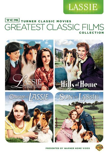 TCM Greatest Classic Film Collection: Lassie (Lassie Come Home / Son of Lassie / Courage of Lassie / Hills of Home) cover