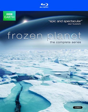 Frozen Planet 3-Disc Complete Series Collection Blu-Ray Disc cover