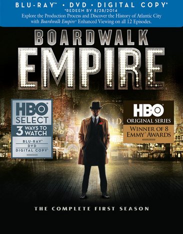 Boardwalk Empire: Complete First Season (Blu-ray/DVD Combo + Digital Copy) cover