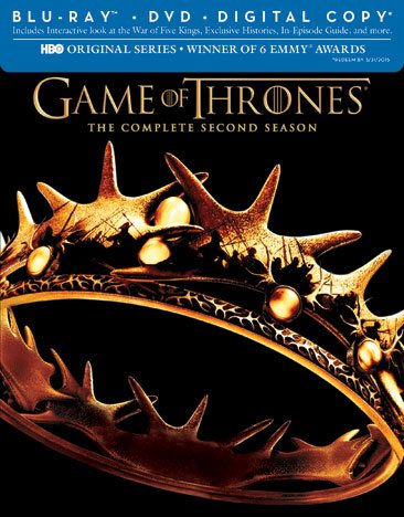 Game of Thrones: Season 2 (Blu-ray/DVD Combo + Digital Copy) cover