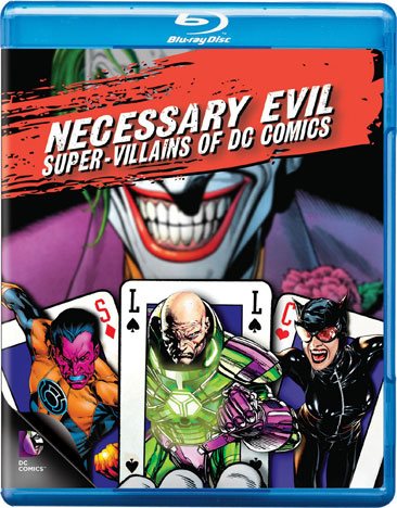 Necessary Evil: Super-Villains of DC Comics [Blu-ray] cover